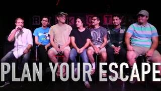 Plan Your Escape - Rock City Studios Interview