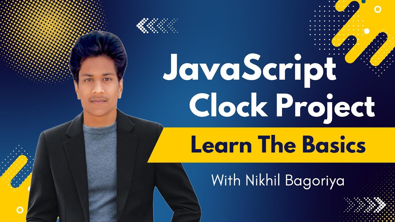 Creating Clock in Javascript | Set Interval and Timeouts - YouTube