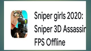SNIPER GIRLS 2020:SNIPER ASSASIN 3D FPS offline screenshot 5