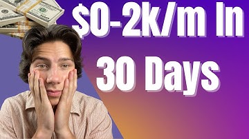 Taking an SMMA From $0-2k/m In 30 Days or Less From Scratch | 2022