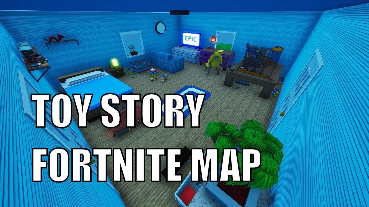Toy Story 4 Andy's Room Fortnite Map CODE YouTube