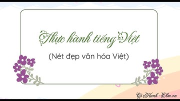 Thực hành tiếng Việt - Ngữ văn 7 (Chân trời sáng tạo) [OLM.VN]