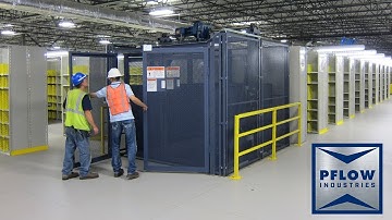 Material Handling Solutions - PFlow Material Handling Solutions - Vertical Reciprocating Conveyors