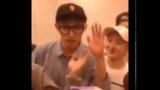 {SeokHoon} Woozi (우지) & Dokyeom (도겸) Moments @Last Andromeda on Africa TV 150826