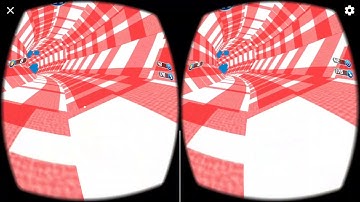 VR Color Tunnel Racing 3D - Infinite Dash & Rush