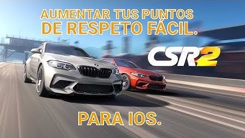 Csr 2, Gana puntos de respeto usando trb , para ios. Mas información en la descripción del video.