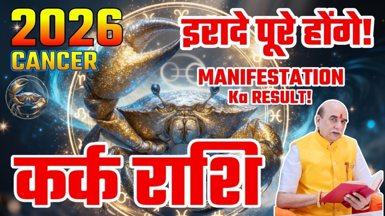 कर्क राशि वालों के लिए 2026 के 3 बड़े अवसर | कर्क राशि 2026 कैसा रहेगा | MANIFESTATION | Cancer 2026