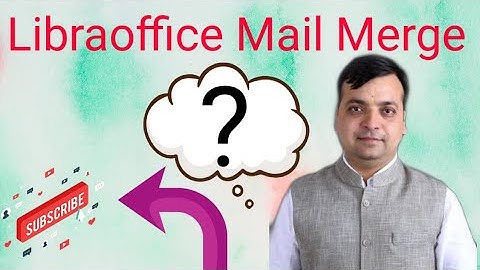 LibreOffice -Mail Merge to send bulk Certificates as pdf attachments