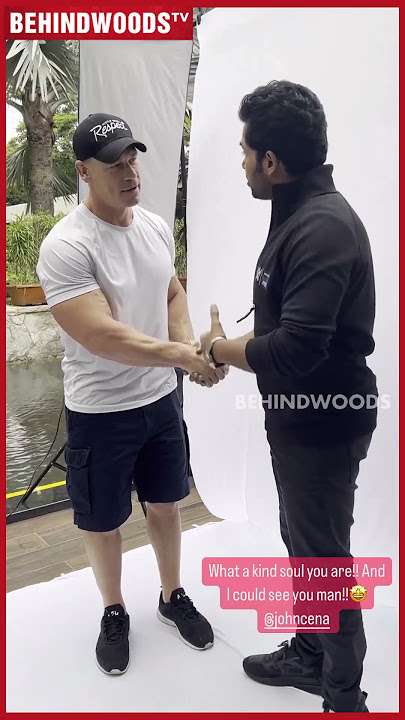 வாங்க Karthi, ஒரு WWE Match போடலாமா 🔥 John Cena Meets Karthi