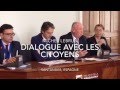 Michel lebrun  dialogue avec les citoyens santander