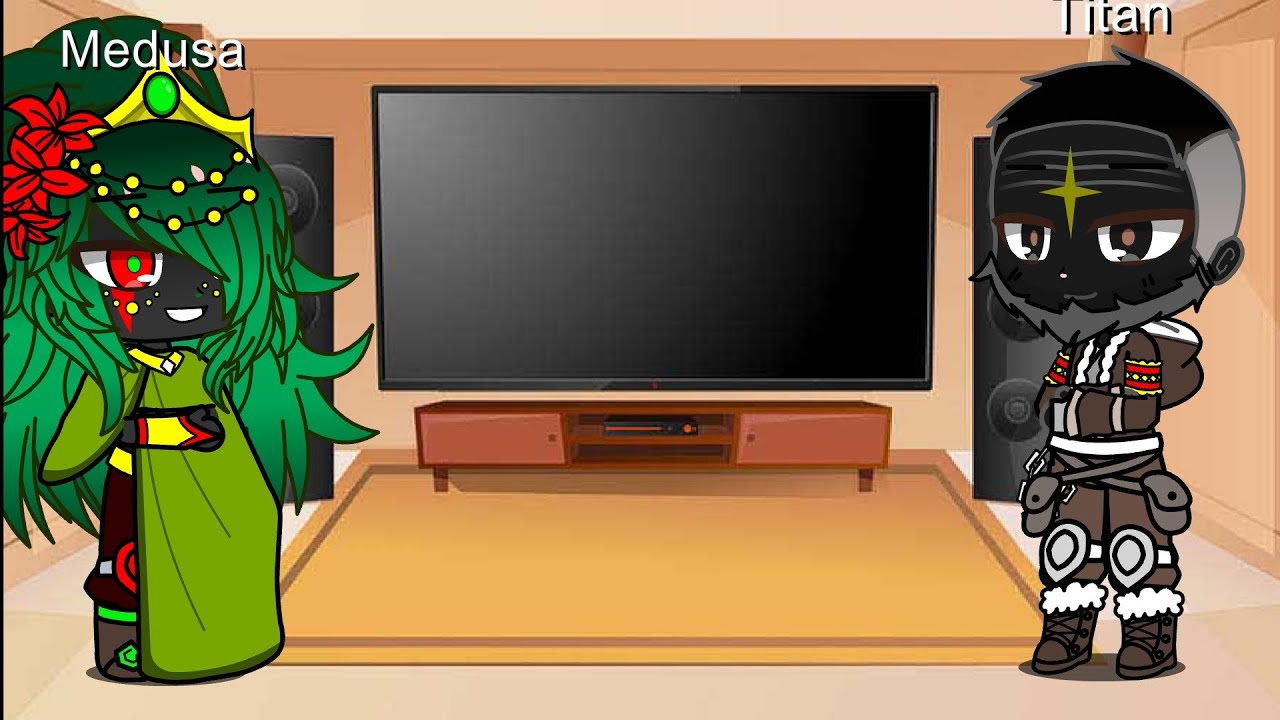 Medusa and Titanus react to: Battle of Giants [Stick War Legacy 2] (Check Description please)