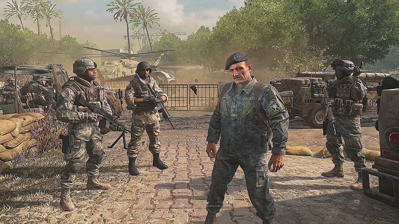 Modern Warfare 2 Remastered Veteran Walkthrough  Mission 1  Team