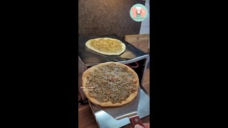 #shorts Manakish Zaatar & Jibneh #Rezept / Käse Pizza  مناقيش زعتر و جبنة لبنانية
