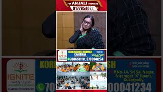 IGNITE College Kukatpally College tour with journalist Anjali | Best College |