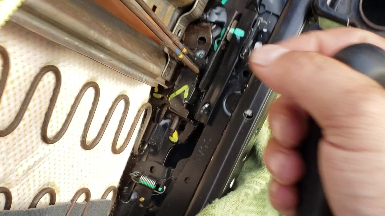 05 civic seat belt buckle replacement - YouTube