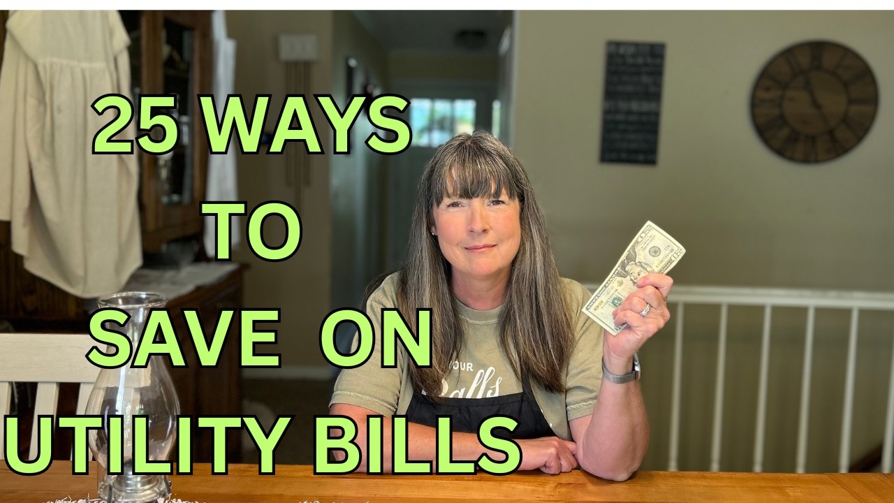 Cut Your Utility Bills Today! //Frugal Living// Back To Basic - YouTube