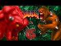 Pinky vs imps - DOOM Classic : Versus Mega Battle : Monster Infighting - Retro Deadly Arena