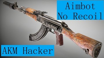 Hacker, Silenced AKM Aimbot with No Recoil Spray (DeathCam) - PUBG