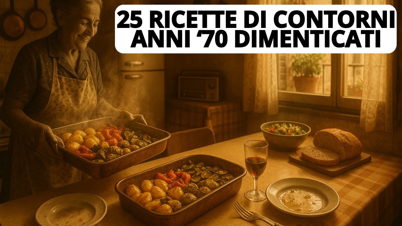 25 Contorni Dimenticati degli Anni ’70 che Vogliamo Recuperare