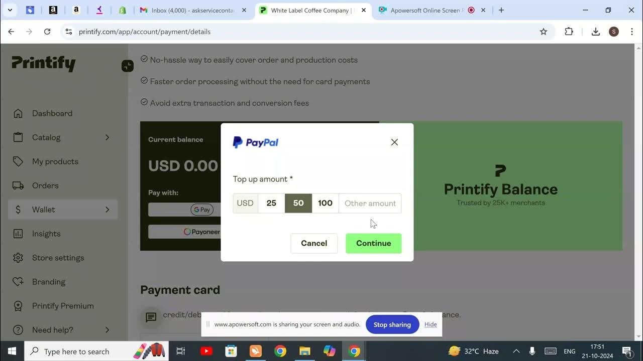 How do I add a payment method to Printify? | How To Add Payment Method ...