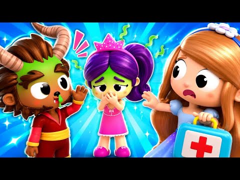 La Bête est tombée malade ! Tu as besoin de repos ! 🤧 Contes de fées | Incroyables
