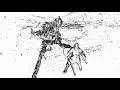 Dark Souls 3 Slave Knight Gael Fight - Pseudo Hand Drawn Style