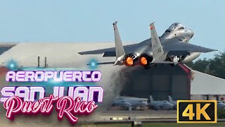 Aeropuerto San Juan PR- F-15 en Emergencia & Despegue Vertical | 30-31 -DIC-2022