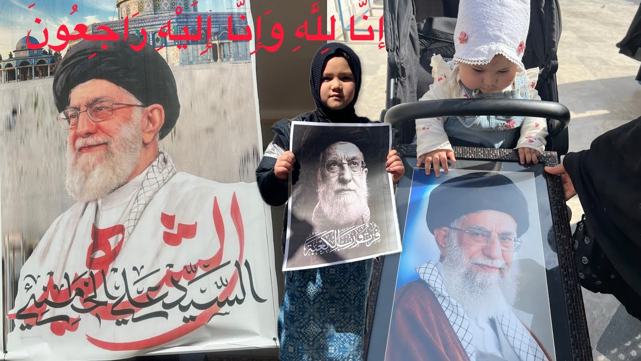 People of Mariabad March in Grief Regarding Syed Ayatollah Khaminae's Martyrdom💔