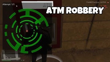 atm robbery | FiveM Scripting | FiveM Shop | GTA V