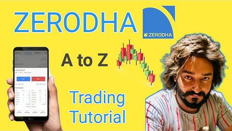 Zerodha Kite Trading Tutorial with Buy, Sell Process | Zerodha App कैसे Use करें?| #zerodhatrading