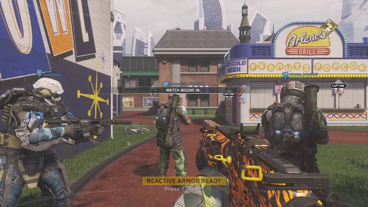 CALL OF DUTY INFINITE WARFARE - 82 KILLS/W UNLOCKING NV4 GOLD CAMO HARDCORE DOMINATION