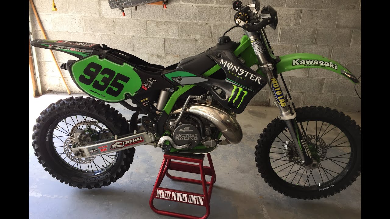 kx250 kickstand