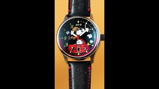 HAWKER HURRICANE KENT GMT AUTOMATIC PEANUTS SNOOPY FLYING ACE LIMITED EDITION