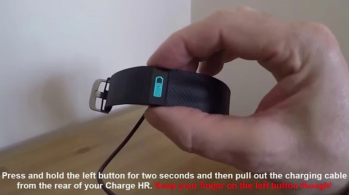 How to reset and wipe your Fitbit Charge HR in one easy step!