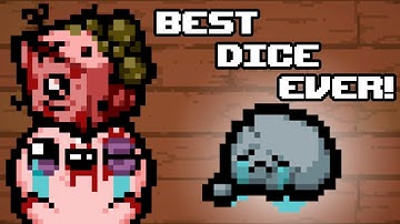 Rock Bottom Start Using New Blighted Dice! Luckiest Tarnished Isaac Run!