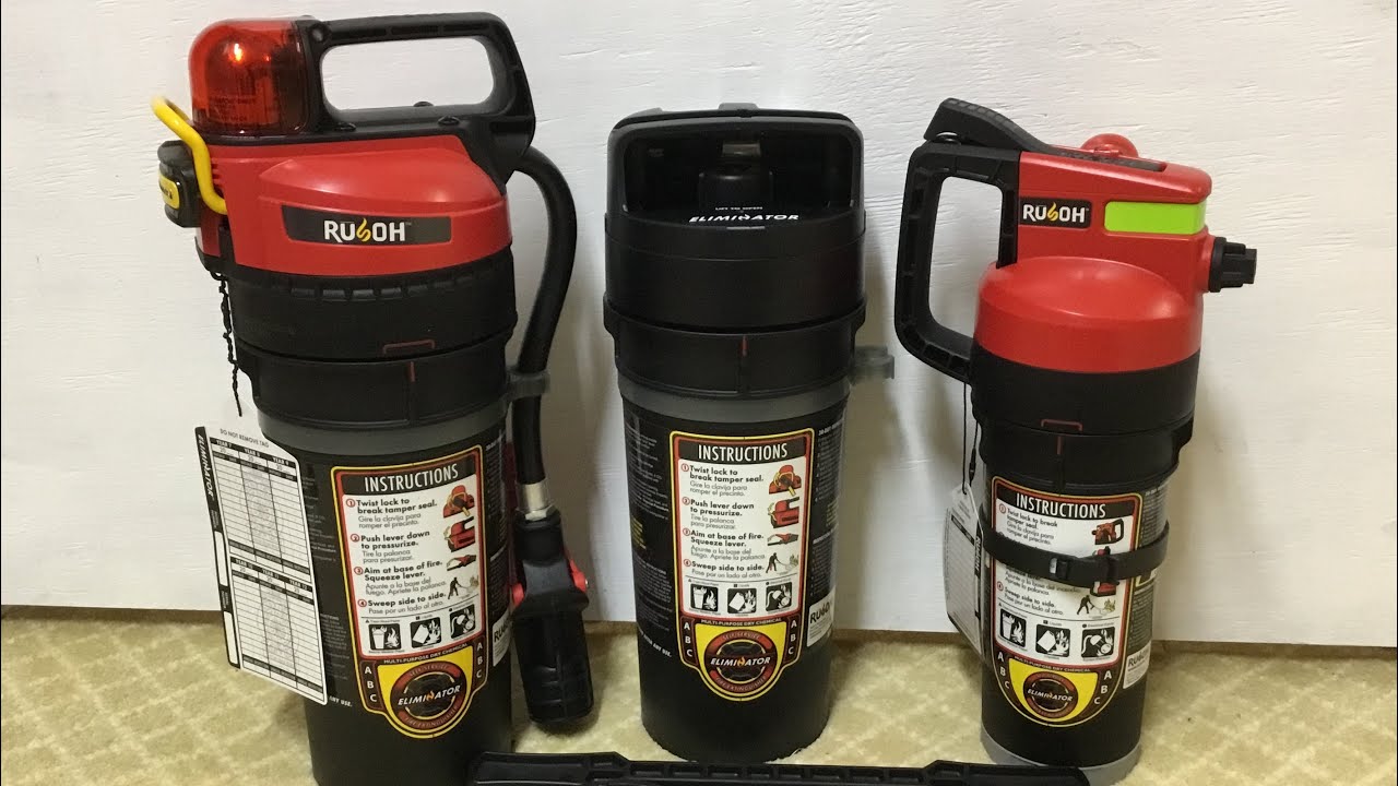 Testing and Overview of the New Rusoh Eliminator Fire Extinguisher | How good is it?