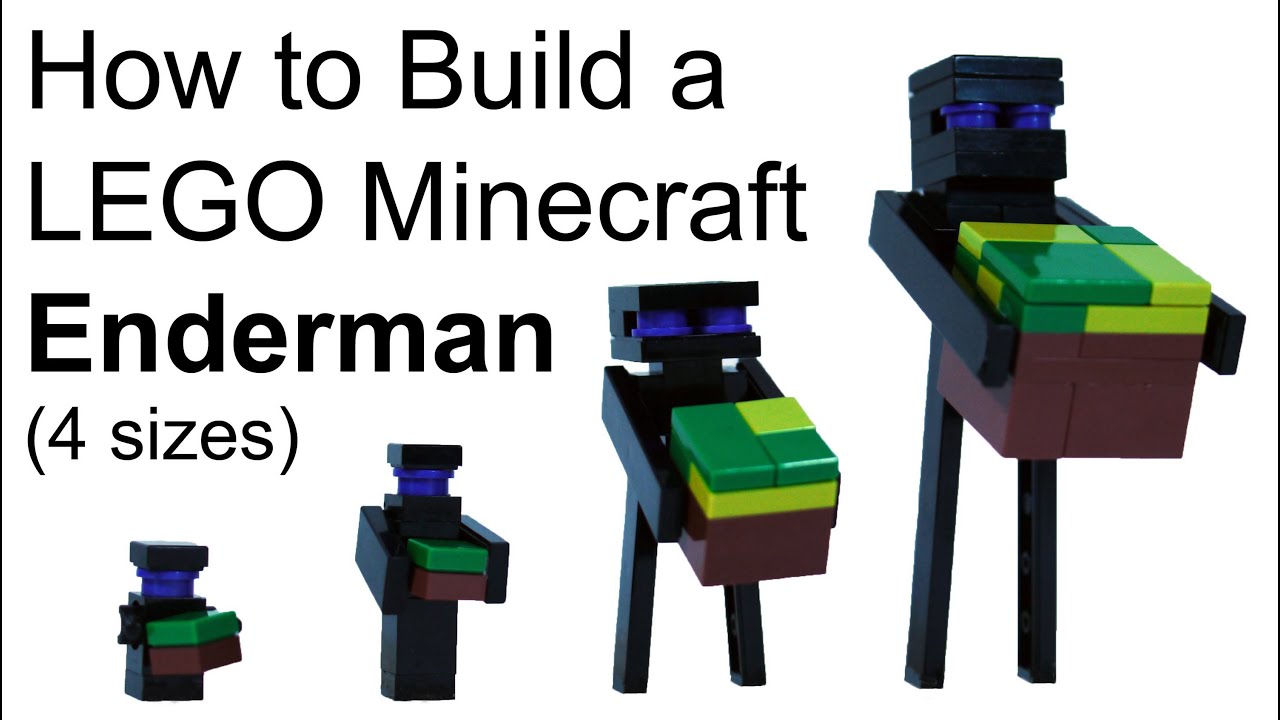 lego minecraft enderman