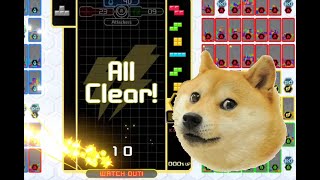 Downstack All Clear ft. T-Spins #shorts  #tetris99