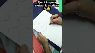 Ejercicios de grafomotricidad para mejorar la escritura.😉✏️ #tipsparapadres #escritura