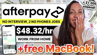 AfterPay is Hiring Again! 🎉 | Get Paid $48.32 - $73.85/hr (Free MacBook) | No Interview, No Phones screenshot 5