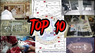 Top 10 Most DANGEROUS Alabama Prisons Ranked