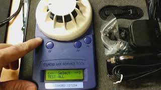 TYCO MX SERVICE TOOL (Optical Smoke and Heat Detector) Tester and Programmer Part 5