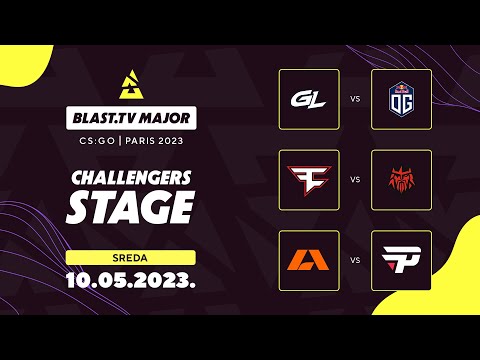 BLAST PARIS MAJOR 2023 - DAN 3 - GamerLegion vs OG | FaZe Clan vs forZe | Apeks vs paiN Gaming