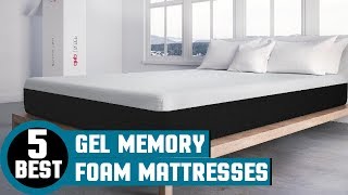 Mattress: 5 Best Memory Foam Mattress Topper Review In 2026 | Cool Gel Memory Foam Queen Mattress