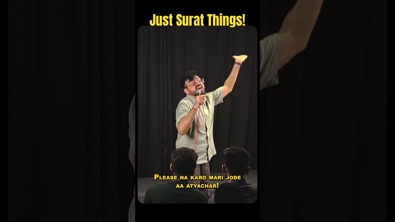 Send this to your Surat friend | ગુજરાતી કોમેડી । Raghav Thakkar #standupcomedy #gujarati