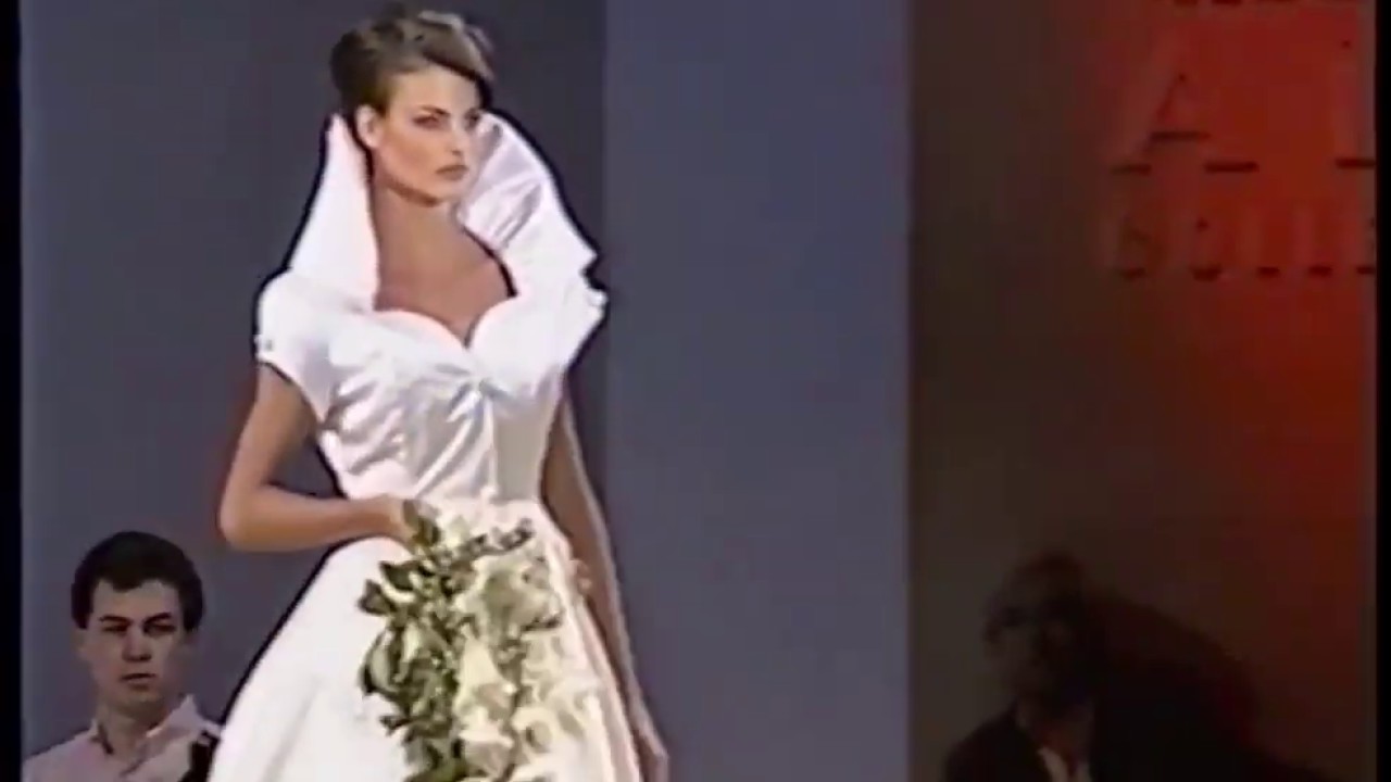 Supermodel Linda Evangelista in Vassilios Kostetsos