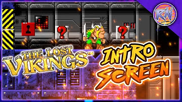 The Lost Vikings Intro SNES Super Nintendo 4K