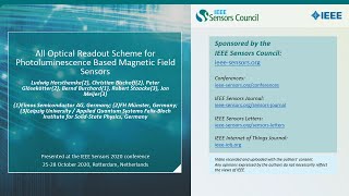 All Optical Readout Scheme for Photoluminescence Based Magnetic Field Sensors