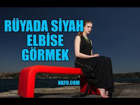 rüyada siyah elbise giymek diyanet