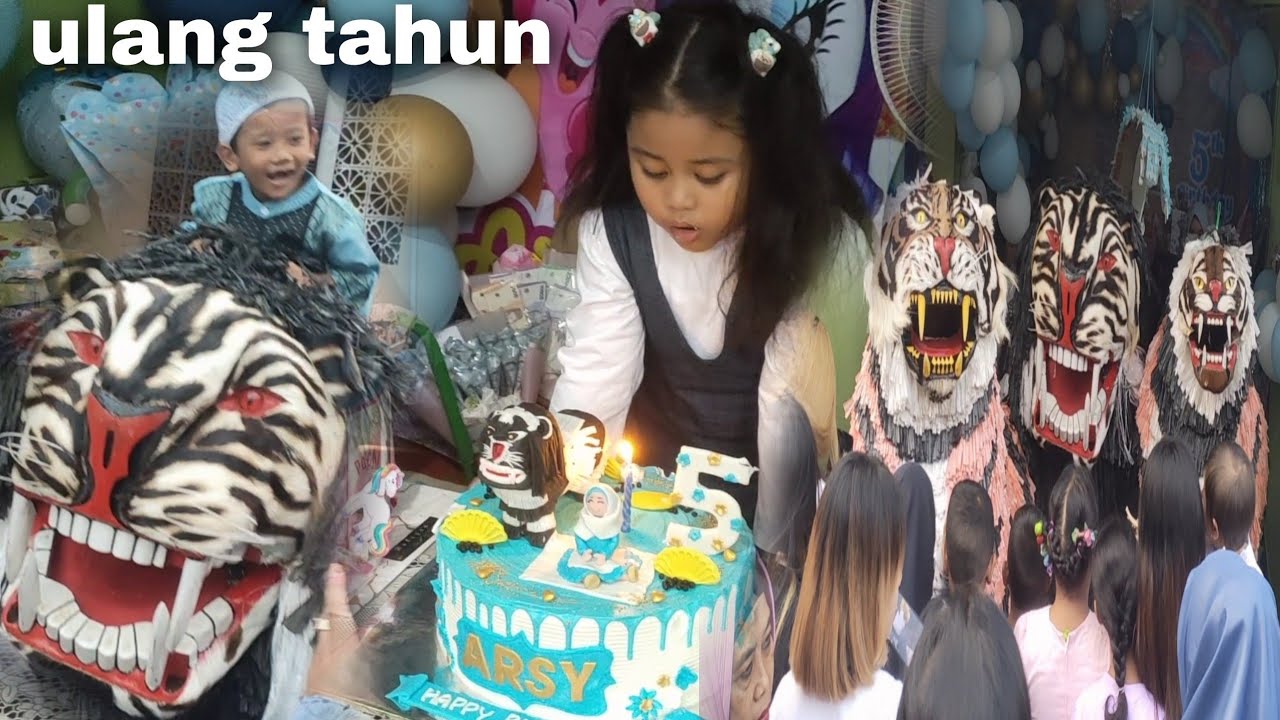 ULANG TAHUN BERSAMA BARONGAN CAN MACANAN SINGO OTRAHUM ULTAH ANANDA ARSY MUSIC: MABRUK ALFA MABRUKk